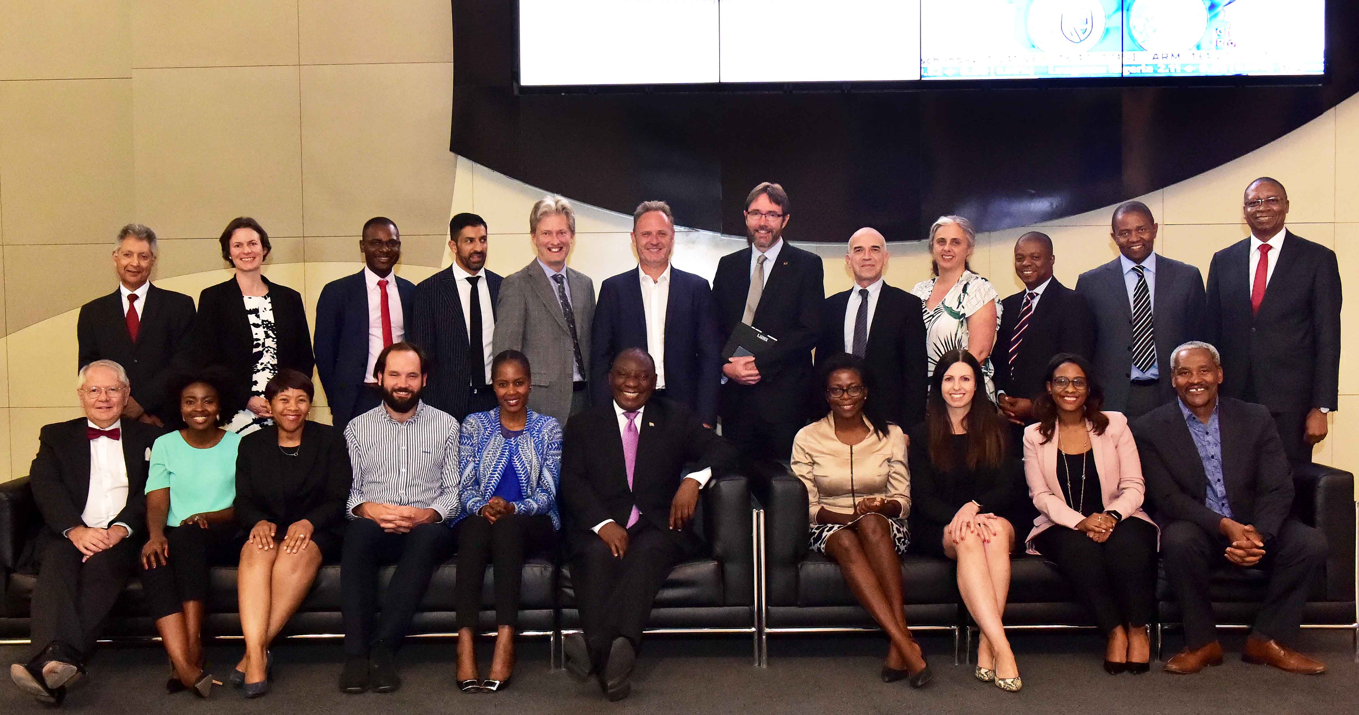 Group photo - Ramaphosa Roundtable 2018